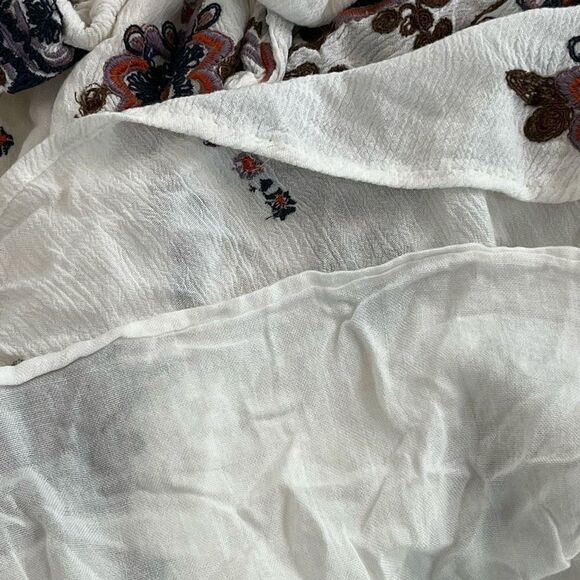 Free People Oxford Embroidered Shift Dress Size M - Picture 9 of 15